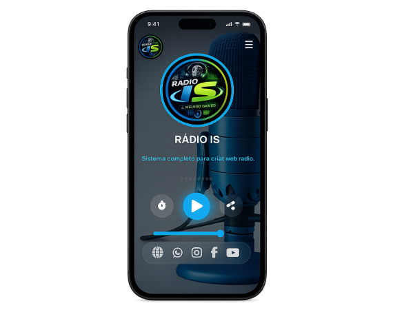 Aplicativo da rádio